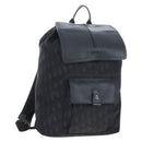 Christian Dior Trotter Motion Oblique Backpack Nylon Black Silver Auth 208828V-1