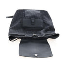 Christian Dior Trotter Motion Oblique Backpack Nylon Black Silver Auth 208828V-10