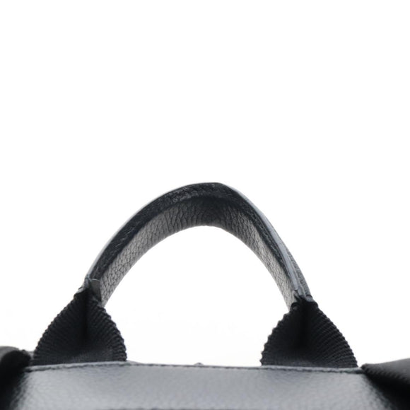 Christian Dior Trotter Motion Oblique Backpack Nylon Black Silver Auth 208828V