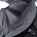 PRADA Hand Bag Nylon 2way Black Silver Auth 208832-27