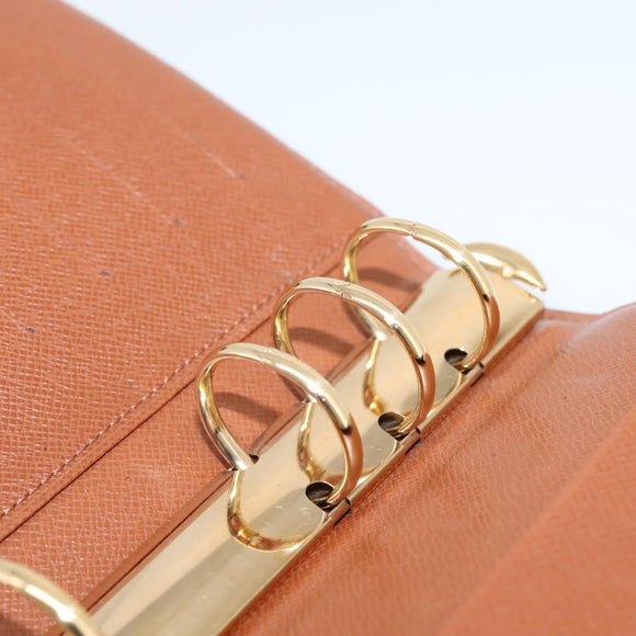 LOUIS VUITTON Monogram Agenda MM Day Planner Cover R20105 LV Auth 208834