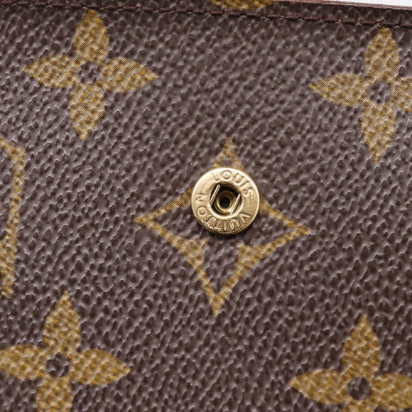 LOUIS VUITTON Monogram Agenda MM Day Planner Cover R20105 LV Auth 208834
