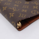 LOUIS VUITTON Monogram Agenda MM Day Planner Cover R20105 LV Auth 208834-14