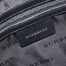 BURBERRY Nova Check Tote Bag Canvas Beige Silver Auth 208838V-16