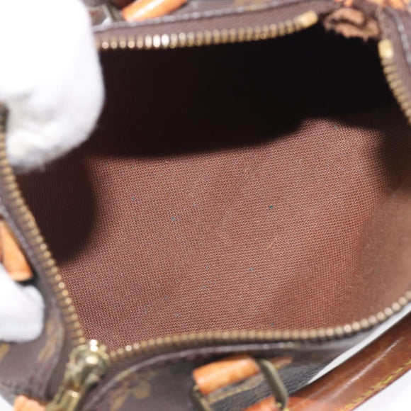 LOUIS VUITTON Monogram Mini Speedy Hand Bag M41534 LV Auth 208840