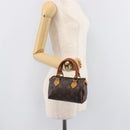 LOUIS VUITTON Monogram Mini Speedy Hand Bag M41534 LV Auth 208840-24