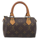 LOUIS VUITTON Monogram Mini Speedy Hand Bag M41534 LV Auth 208840-3