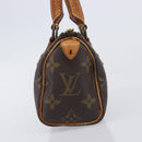 LOUIS VUITTON Monogram Mini Speedy Hand Bag M41534 LV Auth 208840-4