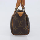 LOUIS VUITTON Monogram Mini Speedy Hand Bag M41534 LV Auth 208840-5
