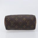 LOUIS VUITTON Monogram Mini Speedy Hand Bag M41534 LV Auth 208840-9