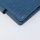 LOUIS VUITTON Epi Porte Billets Compact Wallet Blue M63555 LV Auth 208841A-11