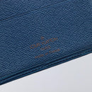LOUIS VUITTON Epi Porte Billets Compact Wallet Blue M63555 LV Auth 208841A-16