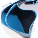 LOUIS VUITTON Epi Porte Billets Compact Wallet Blue M63555 LV Auth 208841A-18