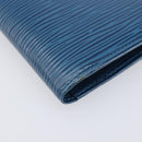 LOUIS VUITTON Epi Porte Billets Compact Wallet Blue M63555 LV Auth 208841A-9