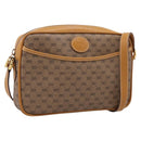 GUCCI Micro GG Shoulder Bag PVC Beige Gold Tone 007 56 0095 Auth 208844-1