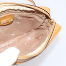 GUCCI Micro GG Shoulder Bag PVC Beige Gold Tone 007 56 0095 Auth 208844-19