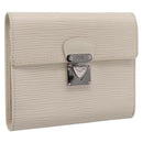 LOUIS VUITTON Epi Portefeuille Koala Wallet White M5801J LV Auth 208845V-1