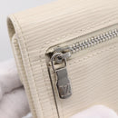 LOUIS VUITTON Epi Portefeuille Koala Wallet White M5801J LV Auth 208845V-12
