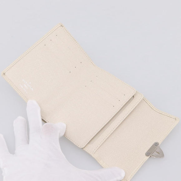 LOUIS VUITTON Epi Portefeuille Koala Wallet White M5801J LV Auth 208845V