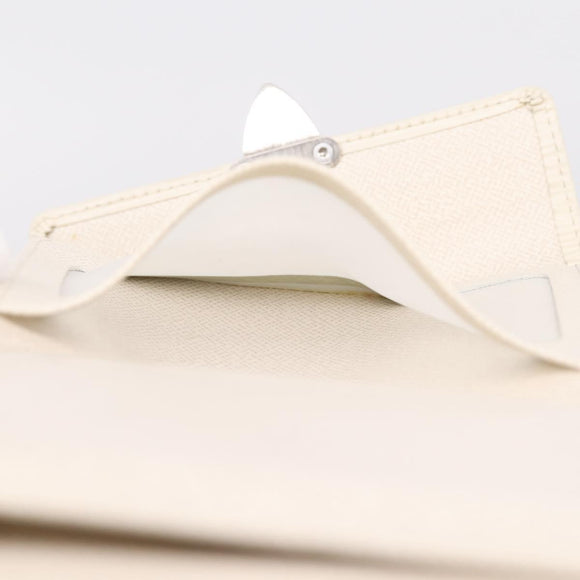 LOUIS VUITTON Epi Portefeuille Koala Wallet White M5801J LV Auth 208845V