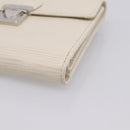 LOUIS VUITTON Epi Portefeuille Koala Wallet White M5801J LV Auth 208845V-8