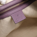 GUCCI GG Canvas GG Twins Shoulder Bag Beige Gold Tone 323675 Auth 208847V-18