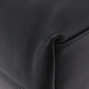 Coach Shoulder Bag Leather Black Silver Auth 208849A-9