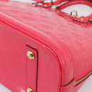 LOUIS VUITTON Monogram Vernis Alma PM Rouge Grunadine M91693 LV Auth 208851SAV-8