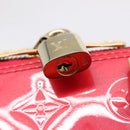 LOUIS VUITTON Monogram Vernis Alma PM Rouge Grunadine M91693 LV Auth 208851SAV-18