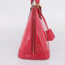 LOUIS VUITTON Monogram Vernis Alma PM Rouge Grunadine M91693 LV Auth 208851SAV-3