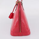 LOUIS VUITTON Monogram Vernis Alma PM Rouge Grunadine M91693 LV Auth 208851SAV-4