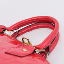 LOUIS VUITTON Monogram Vernis Alma PM Rouge Grunadine M91693 LV Auth 208851SAV-14