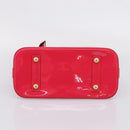 LOUIS VUITTON Monogram Vernis Alma PM Rouge Grunadine M91693 LV Auth 208851SAV-5