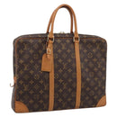 LOUIS VUITTON Monogram Porte Documents Voyage Business Bag M53361 LV Auth 208854-1