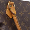 LOUIS VUITTON Monogram Sac Plat Hand Bag M51140 LV Auth 208856-14