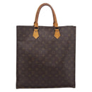 LOUIS VUITTON Monogram Sac Plat Hand Bag M51140 LV Auth 208856-2