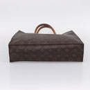 LOUIS VUITTON Monogram Sac Plat Hand Bag M51140 LV Auth 208856-9