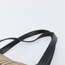 Burberrys Nova Check Shoulder Bag Canvas Beige Gold Tone Auth 208861A-8