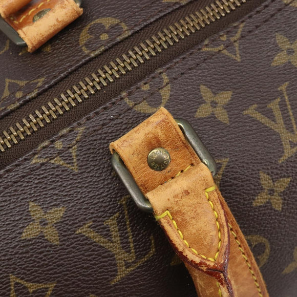 LOUIS VUITTON Monogram Keepall 50 Boston Bag M41426 LV Auth 208863