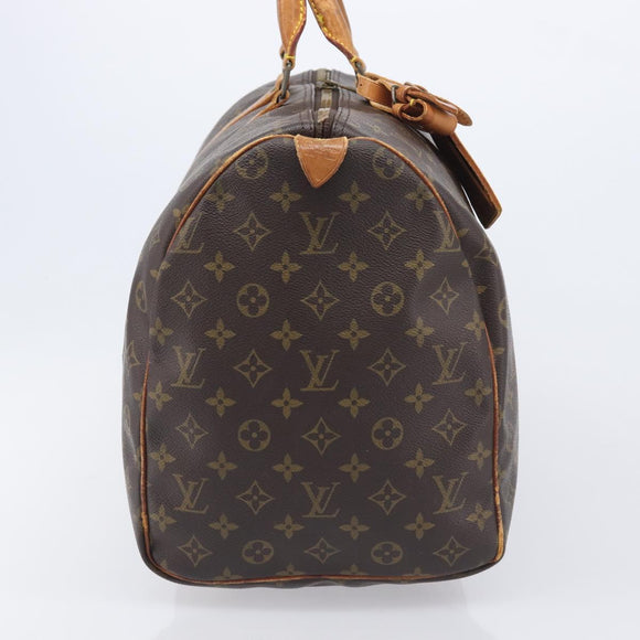 LOUIS VUITTON Monogram Keepall 50 Boston Bag M41426 LV Auth 208863
