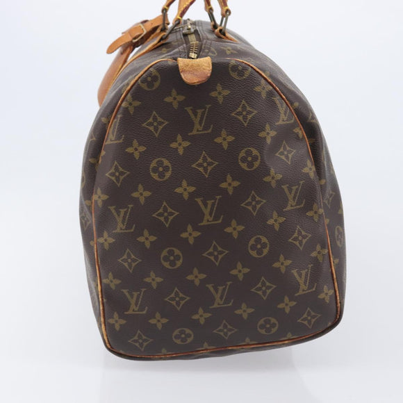 LOUIS VUITTON Monogram Keepall 50 Boston Bag M41426 LV Auth 208863