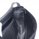 Christian Dior Trotter Canvas Shoulder Bag Black Gold Tone Auth 208865-22