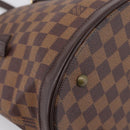 LOUIS VUITTON Damier Ebene Marais Shoulder Bag N42240 LV Auth 208868V-15