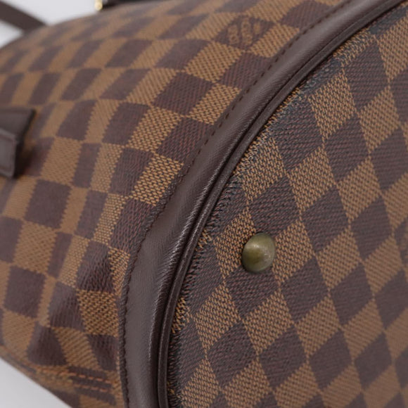 LOUIS VUITTON Damier Ebene Marais Shoulder Bag N42240 LV Auth 208868V
