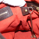 LOUIS VUITTON Damier Ebene Marais Shoulder Bag N42240 LV Auth 208868V-10