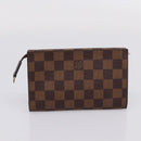 LOUIS VUITTON Damier Ebene Marais Shoulder Bag N42240 LV Auth 208868V-26