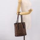 LOUIS VUITTON Damier Ebene Marais Shoulder Bag N42240 LV Auth 208868V-30