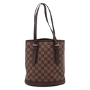 LOUIS VUITTON Damier Ebene Marais Shoulder Bag N42240 LV Auth 208868V-2