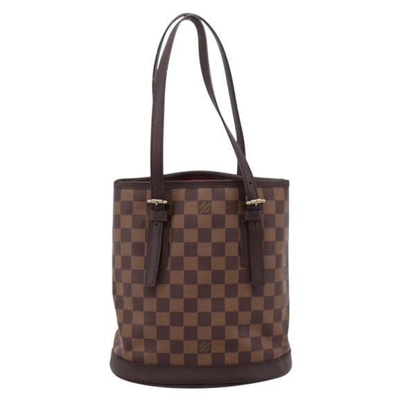 LOUIS VUITTON Damier Ebene Marais Shoulder Bag N42240 LV Auth 208868V