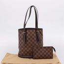 LOUIS VUITTON Damier Ebene Marais Shoulder Bag N42240 LV Auth 208868V-12
